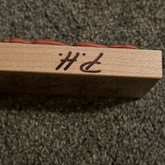 PSX 4 Stages of a Rose Bud to Full Bloom Wood Mounted Rubber Stamp K-2291 - Picture 4 of 7